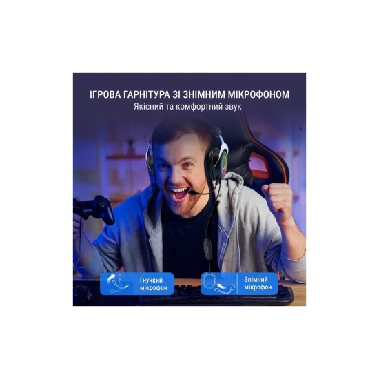 Наушники Fifine H3 RGB Black (H3) Наушники Fifine H3 RGB Black (H3)