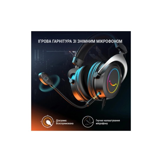 Наушники Fifine H3 RGB Black (H3) Наушники Fifine H3 RGB Black (H3)