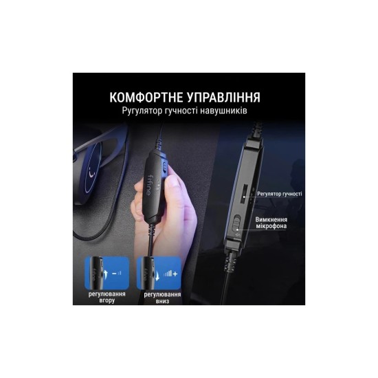 Наушники Fifine H3 RGB Black (H3) Наушники Fifine H3 RGB Black (H3)