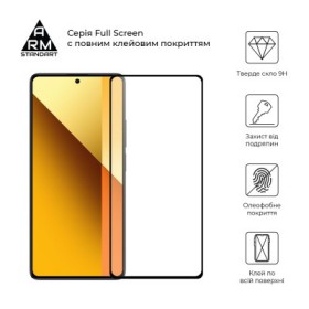 Скло захисне Armorstandart Full Glue Xiaomi Redmi Note 13 5G / 13 Pro 5G Black (ARM74630)