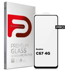 Скло захисне Armorstandart Realme C67 4G Black (ARM73852)