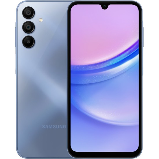 Мобільний телефон Samsung Galaxy A15 LTE 8/256Gb Blue (SM-A155FZBIEUC) Мобільний телефон Samsung Galaxy A15 LTE 8/256Gb Blue (SM-A155FZBIEUC)