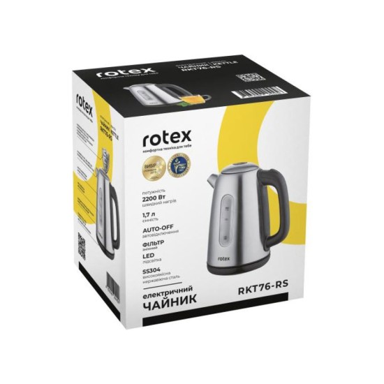 Електрочайник Rotex RKT76-RS Електрочайник Rotex RKT76-RS