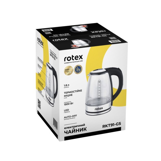 Електрочайник Rotex RKT91-GS Електрочайник Rotex RKT91-GS