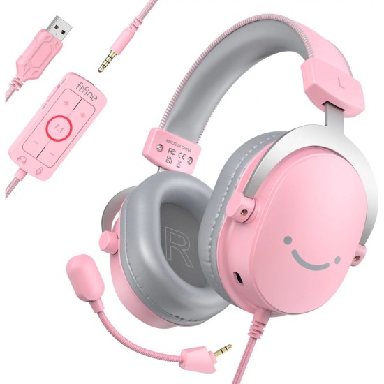 Наушники Fifine H9P Pink (H9P) Наушники Fifine H9P Pink (H9P)