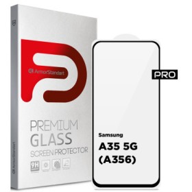Скло захисне Armorstandart Pro Samsung A35 5G (A356) Black (ARM74347)