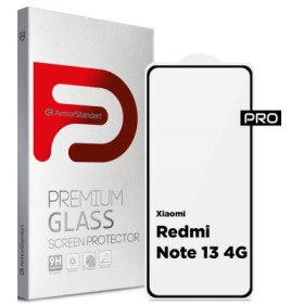 Скло захисне Armorstandart Pro Xiaomi Redmi Note 13 4G Black (ARM72434)