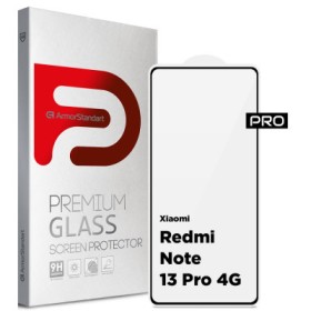 Скло захисне Armorstandart Pro Xiaomi Redmi Note 13 Pro 4G Black (ARM73387)