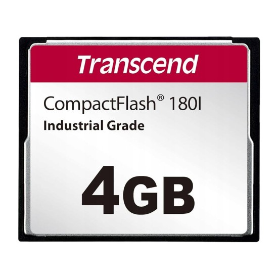 Карта памяти Transcend 4GB Compact Flash (TS4GCF180I) Карта памяти Transcend 4GB Compact Flash (TS4GCF180I)