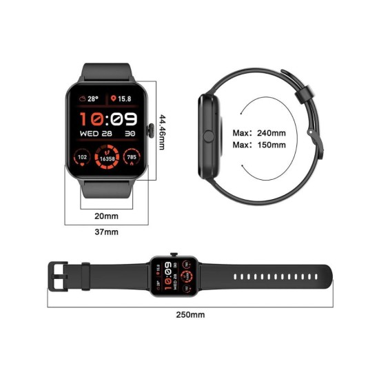 Смарт-часы Blackview R50 Black (6931548317517) Смарт-часы Blackview R50 Black (6931548317517)