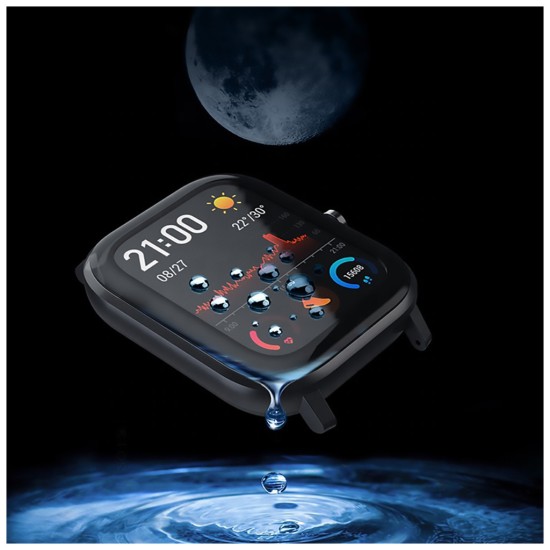 Пленка защитная BeCover Amazfit Bip U Pro Black (706054) Пленка защитная BeCover Amazfit Bip U Pro Black (706054)