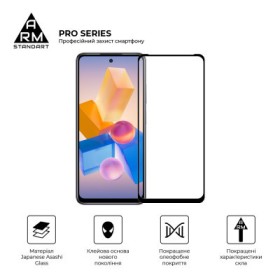 Скло захисне Armorstandart Pro Infinix HOT 40i Black (ARM73827)