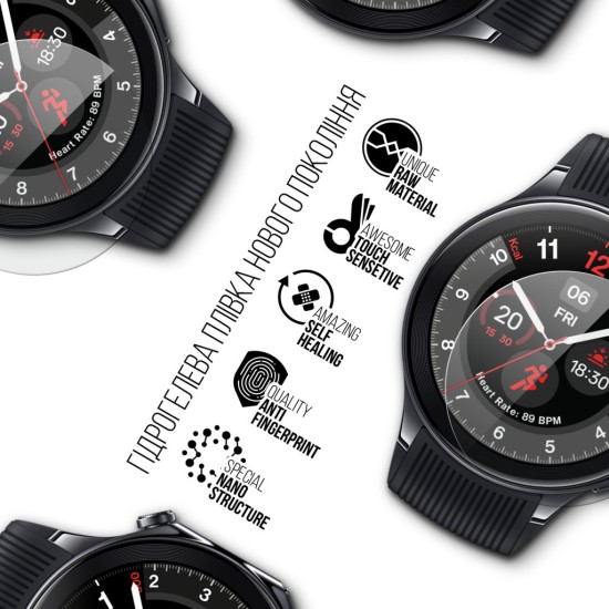 Пленка защитная Armorstandart OnePlus Watch 2 6 шт. (ARM78114) Пленка защитная Armorstandart OnePlus Watch 2 6 шт. (ARM78114)