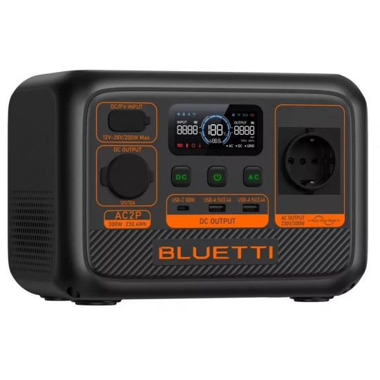 Зарядна станція BLUETTI AC2P 300W (AC2P) Зарядна станція BLUETTI AC2P 300W (AC2P)