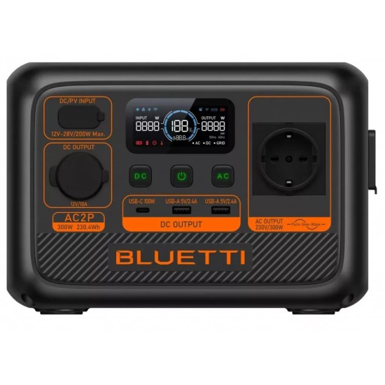 Зарядна станція BLUETTI AC2P 300W (AC2P) Зарядна станція BLUETTI AC2P 300W (AC2P)