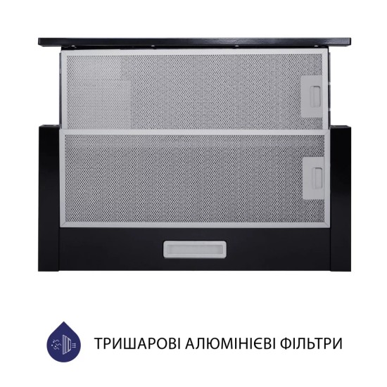 Витяжка кухонна Minola HTL 6614 BL 1000 LED (HTL6614BL1000LED) Витяжка кухонна Minola HTL 6614 BL 1000 LED (HTL6614BL1000LED)
