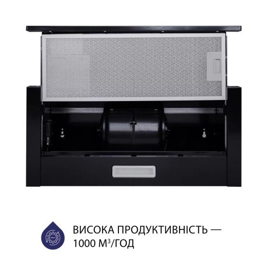 Витяжка кухонна Minola HTL 6614 BL 1000 LED (HTL6614BL1000LED) Витяжка кухонна Minola HTL 6614 BL 1000 LED (HTL6614BL1000LED)