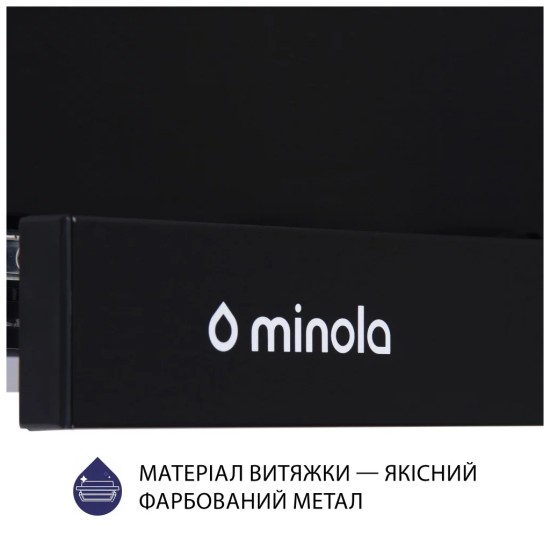 Витяжка кухонна Minola HTL 6614 BL 1000 LED (HTL6614BL1000LED) Витяжка кухонна Minola HTL 6614 BL 1000 LED (HTL6614BL1000LED)