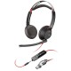 Навушники Poly Blackwire 5220 USB-A/USB-C 3.5 мм Black (8X231AA) Навушники Poly Blackwire 5220 USB-A/USB-C 3.5 мм Black (8X231AA)