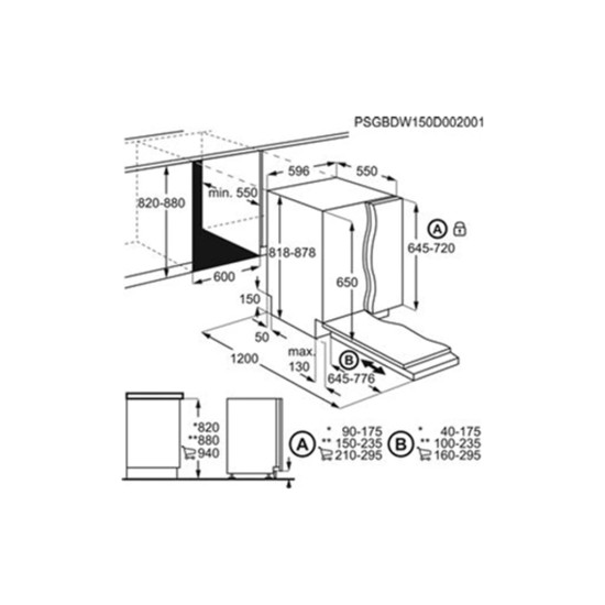 Посудомийна машина AEG FSM42607Z Посудомийна машина AEG FSM42607Z