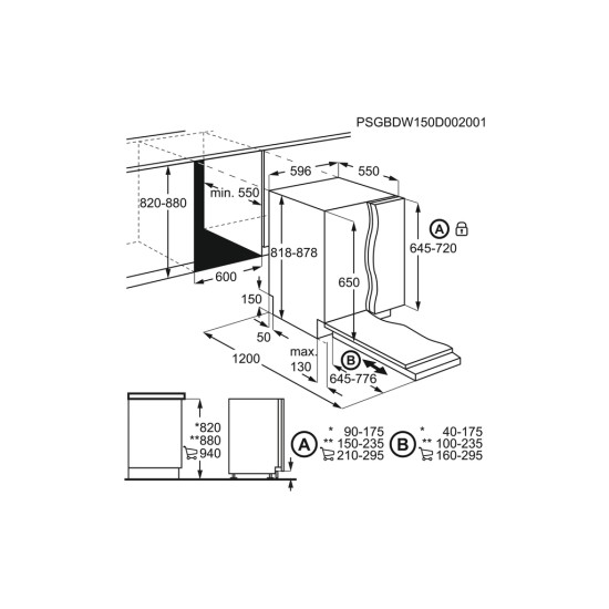 Посудомийна машина AEG FSR53617Z Посудомийна машина AEG FSR53617Z
