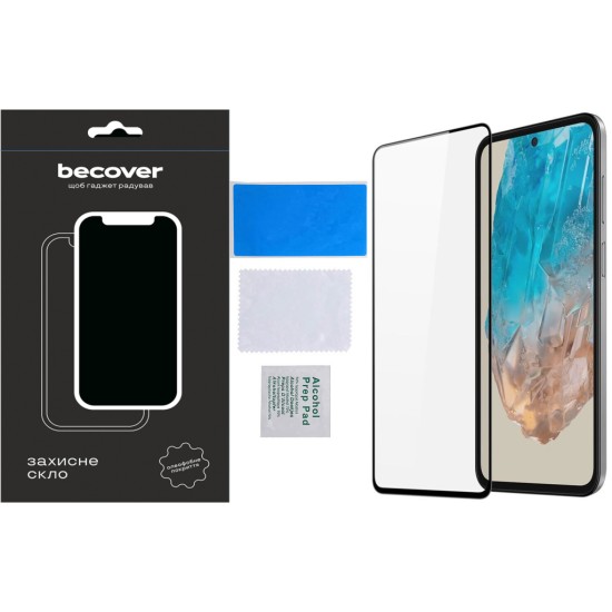 Скло захисне BeCover Samsung Galaxy M35 5G SM-M356 Black (711529) Скло захисне BeCover Samsung Galaxy M35 5G SM-M356 Black (711529)