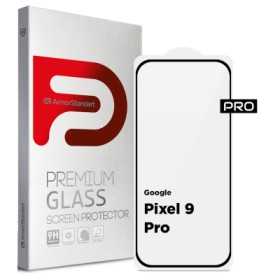 Скло захисне Armorstandart Pro Google Pixel 9 Pro Black (ARM74678)
