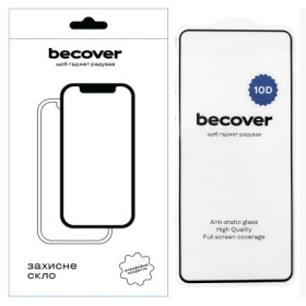 Скло захисне BeCover Motorola Moto G32 10D Black (711822)