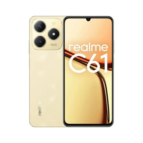 Мобільний телефон realme C61 6/128GB Sparkle Gold Мобільний телефон realme C61 6/128GB Sparkle Gold
