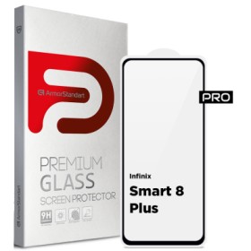 Скло захисне Armorstandart Pro Infinix Smart 8 Plus Black (ARM73825)