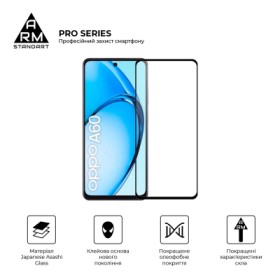 Скло захисне Armorstandart Pro OPPO A60 4G Black (ARM78605)