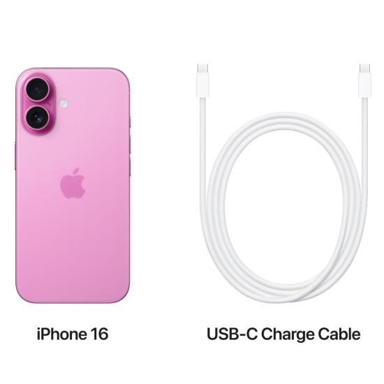 Мобільний телефон Apple iPhone 16 128GB Pink (MYEA3) Мобільний телефон Apple iPhone 16 128GB Pink (MYEA3)