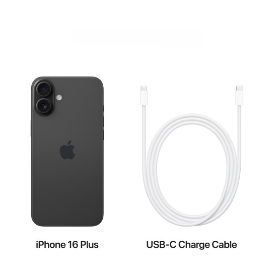 Мобільний телефон Apple iPhone 16 Plus 256GB Black (MXWN3) Мобільний телефон Apple iPhone 16 Plus 256GB Black (MXWN3)