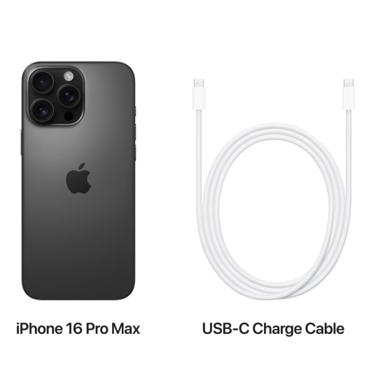 Мобільний телефон Apple iPhone 16 Pro Max 1TB Black Titanium (MYX43) Мобільний телефон Apple iPhone 16 Pro Max 1TB Black Titanium (MYX43)