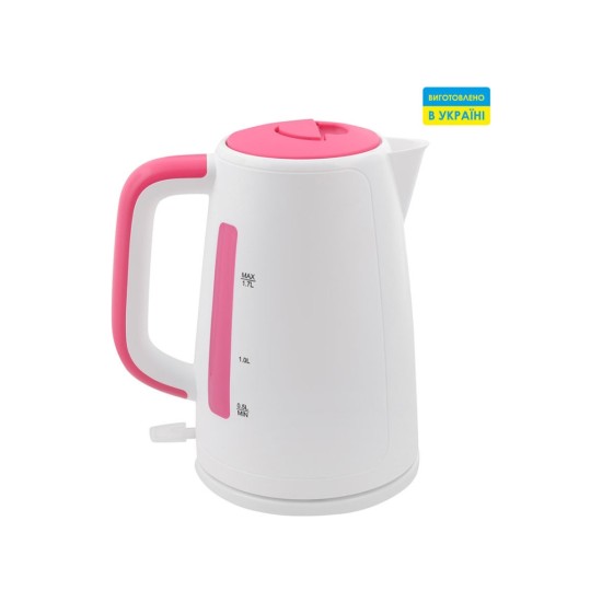 Електрочайник Saturn ST-EK8435U White/Pink Електрочайник Saturn ST-EK8435U White/Pink