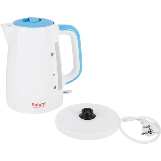 Электрочайник Saturn ST-EK8435U White/Blue Электрочайник Saturn ST-EK8435U White/Blue