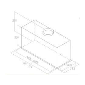 Витяжка кухонна Elica CT23 BL MAT/A/72
