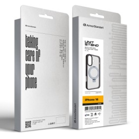 Чехол для мобильного телефона Armorstandart Unit Stand Apple iPhone 16 Black (ARM78777)