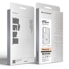 Чехол для мобильного телефона Armorstandart Unit Stand Apple iPhone 16 Grey (ARM78728)