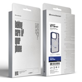 Чехол для мобильного телефона Armorstandart Unit Stand Apple iPhone 16 Pro Dark Blue (ARM78734)