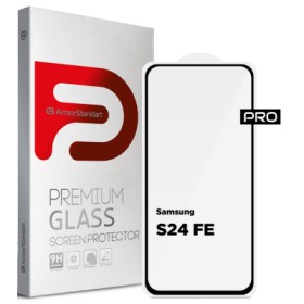 Скло захисне Armorstandart Pro Samsung S24 FE Black (ARM76972)