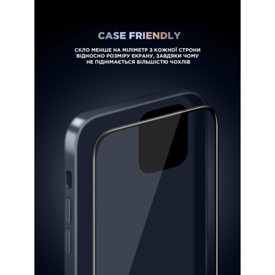 Скло захисне Armorstandart Supreme Plus Black Icon Apple iPhone 16 Pro Max (ARM80297) Скло захисне Armorstandart Supreme Plus Black Icon Apple iPhone 16 Pro Max (ARM80297)