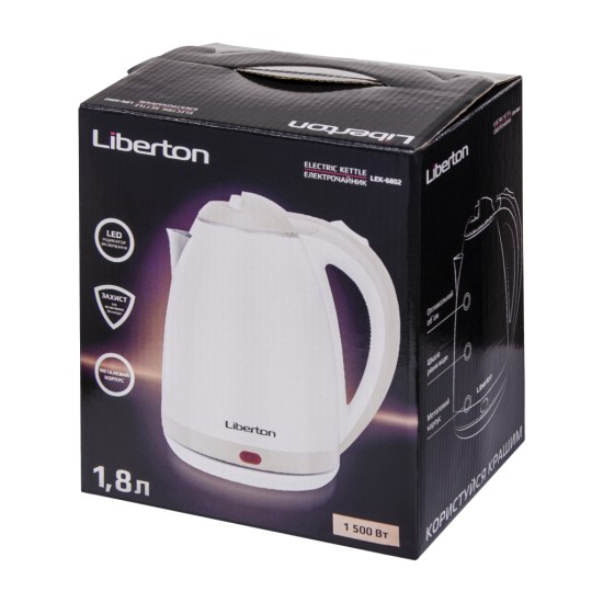 Електрочайник Liberton LEK-6802 Електрочайник Liberton LEK-6802