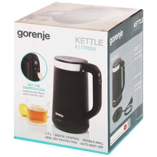 Електрочайник Gorenje K 17 TRDW Електрочайник Gorenje K 17 TRDW