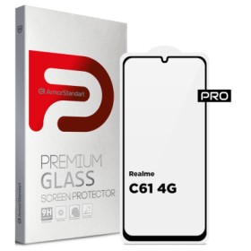 Скло захисне Armorstandart Pro Realme C61 4G Black (ARM80507)