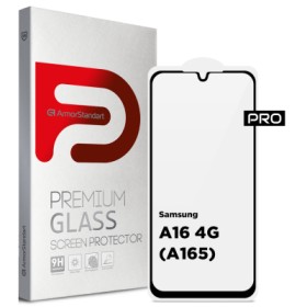 Скло захисне Armorstandart Pro Samsung A16 4G (A165) Black (ARM80171)