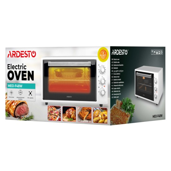Електропіч Ardesto MEO-F48W Електропіч Ardesto MEO-F48W