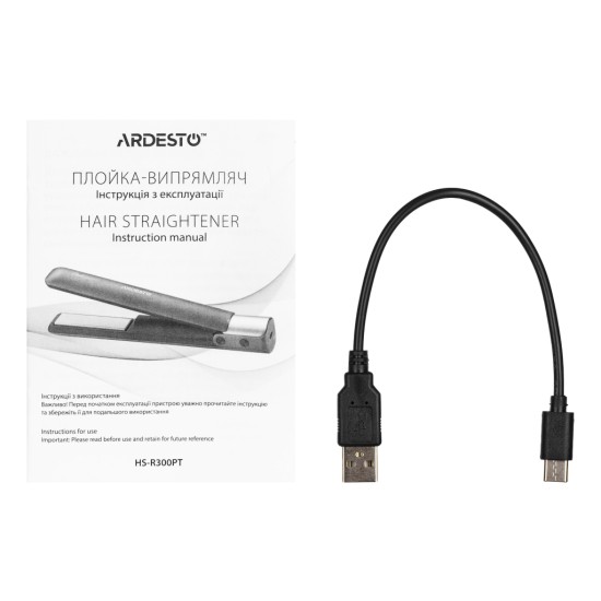 Вирівнювач для волосся Ardesto HS-R300PT Вирівнювач для волосся Ardesto HS-R300PT