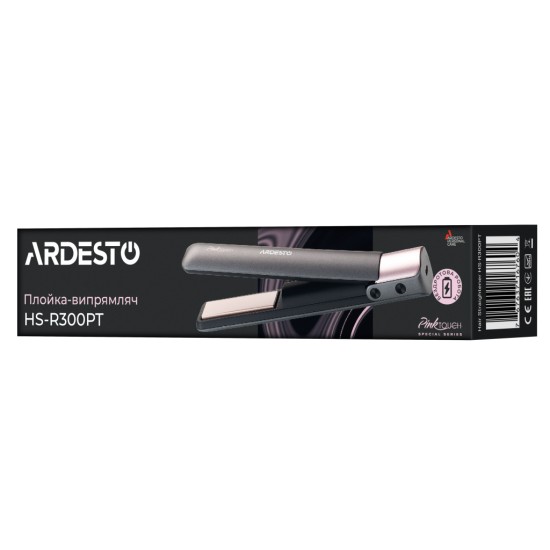 Вирівнювач для волосся Ardesto HS-R300PT Вирівнювач для волосся Ardesto HS-R300PT
