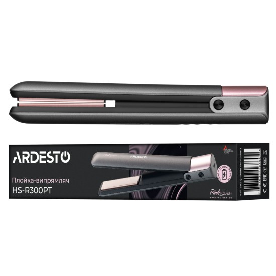 Вирівнювач для волосся Ardesto HS-R300PT Вирівнювач для волосся Ardesto HS-R300PT